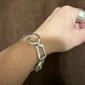 Brington Elegant Silver Chain Bracelet